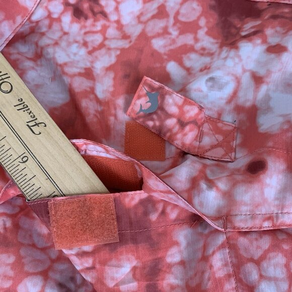 Reel Legends Mariner II Fishing‎ Shirt Mens XXL Orange Camo Vented Sun Protect - Picture 5 of 8